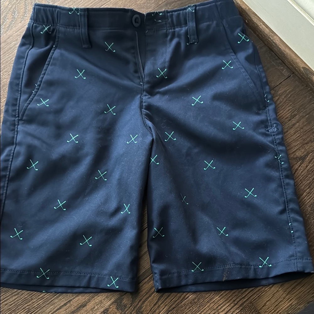 Boys underarmour golf shorts size 12